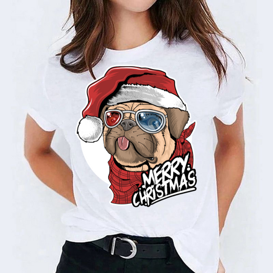 Tricou Dog Christmas