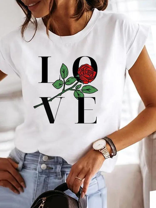 Tricou Love Rose