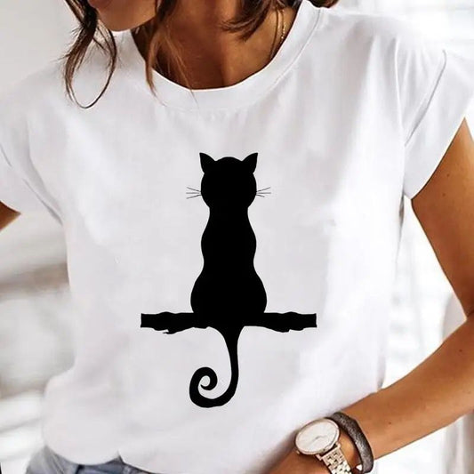 Tricou Cat Black