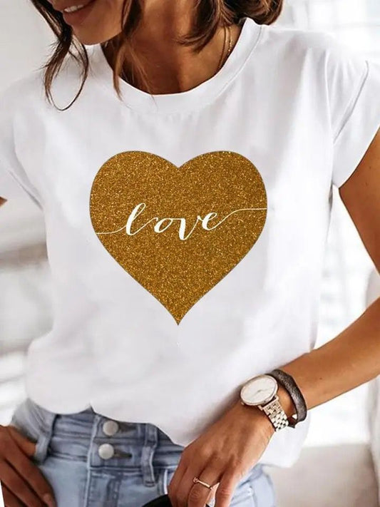 Tricou Gold Love