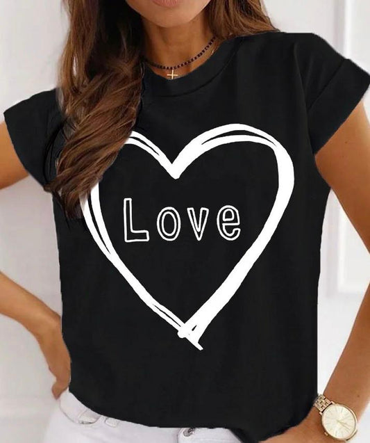 Tricou Black Love