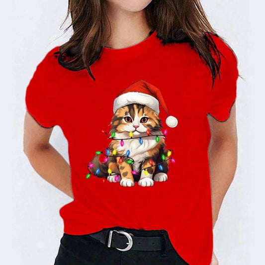 Tricou Red Cat