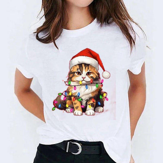 Tricou Cat Craciun