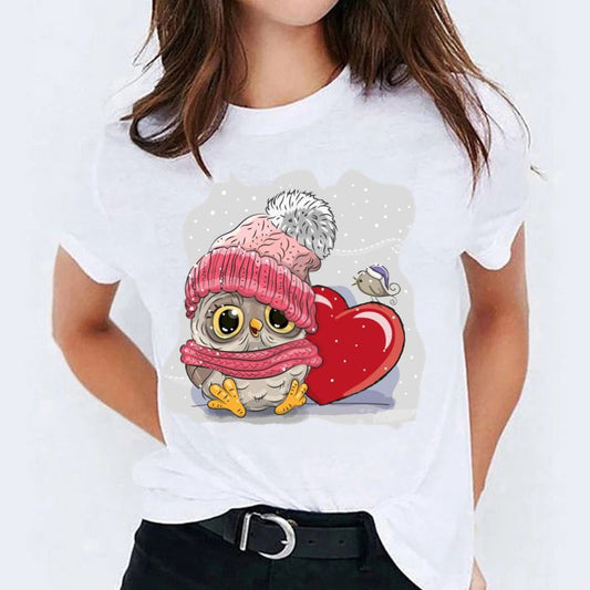 Tricou Red Heart Cute