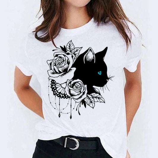 Tricou Black Cat