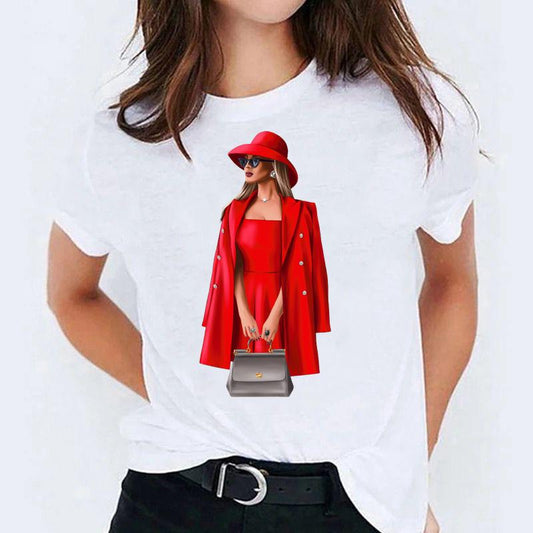 Tricou Red Outfit