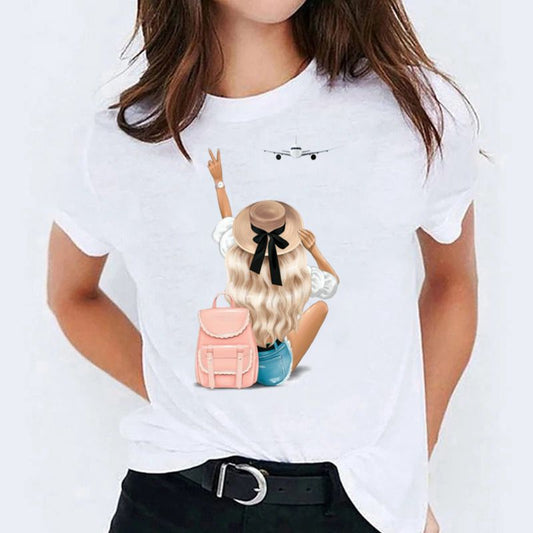 Tricou Blonde Girl