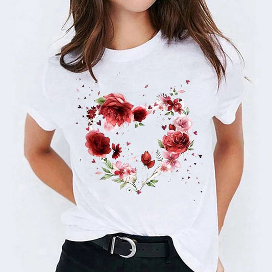 Tricou Flower Heart