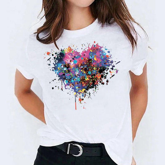 Tricou Love Is Abstract