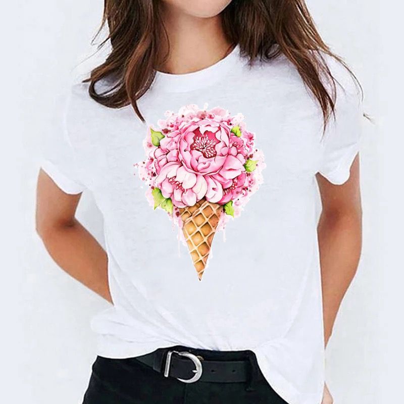 Tricou Ice Cream Roz