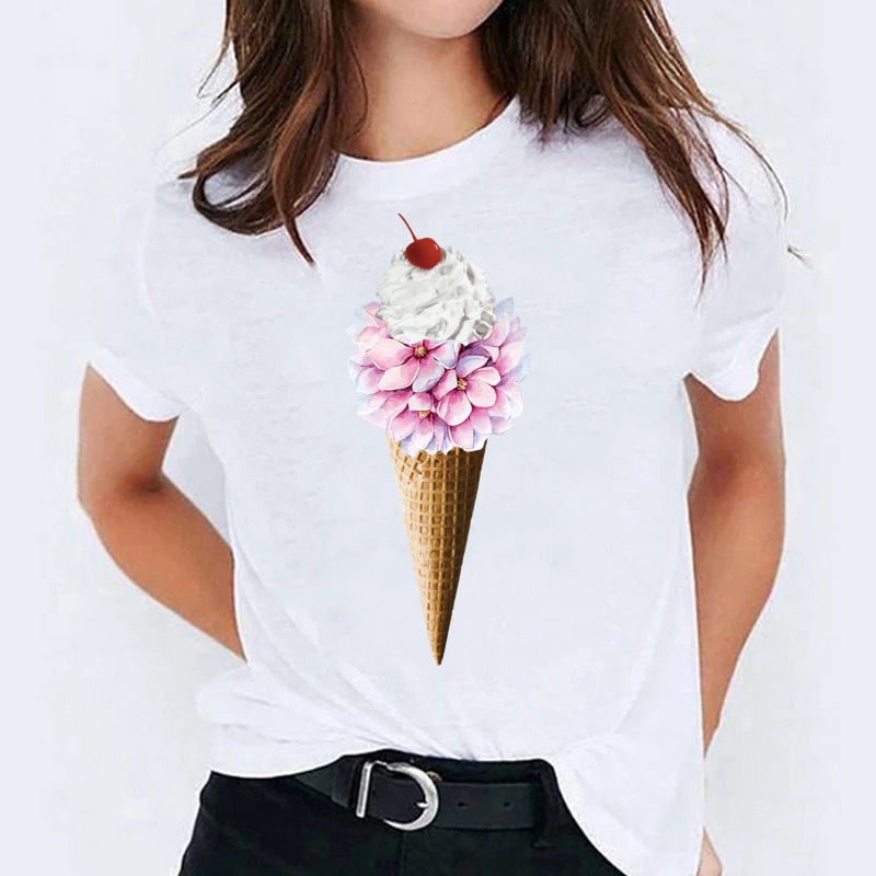 Tricou Ice Cream Pink