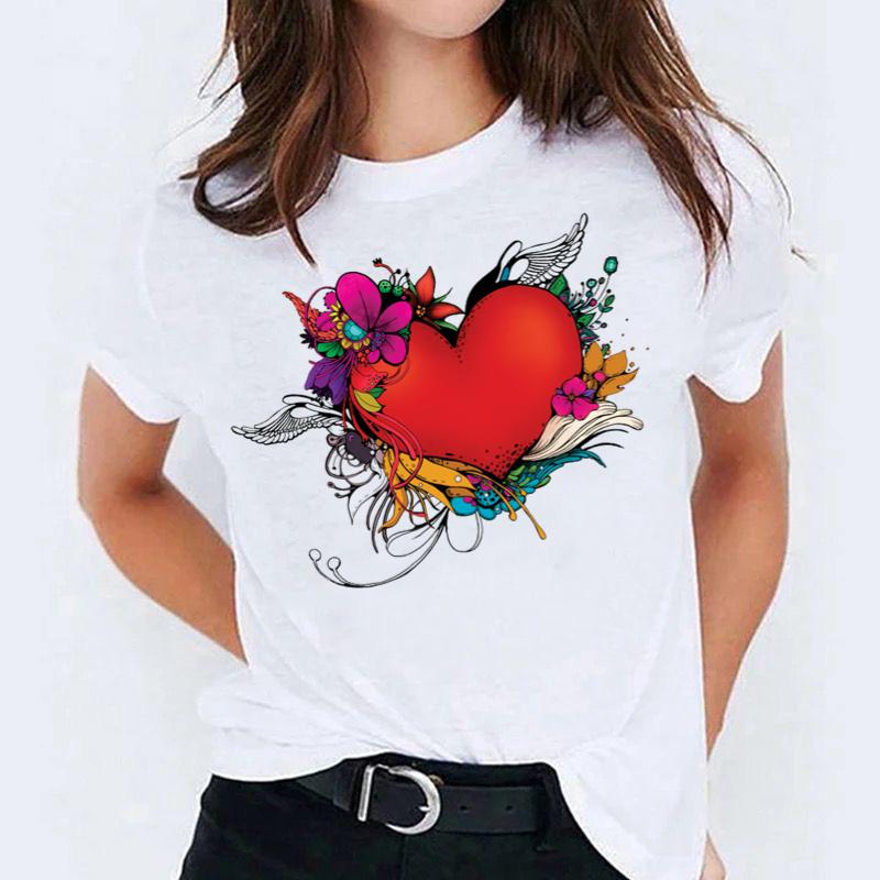 Tricou Red Nice Heart