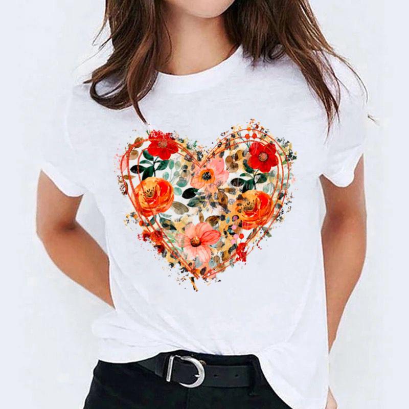 Tricou Heart Flower