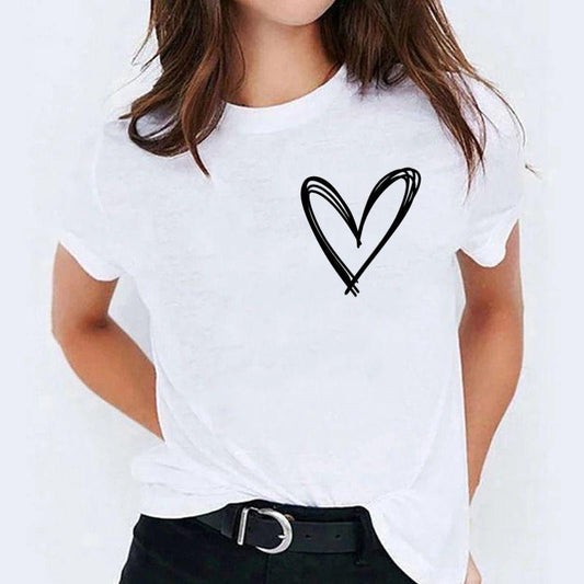 Tricou Heart Pocket