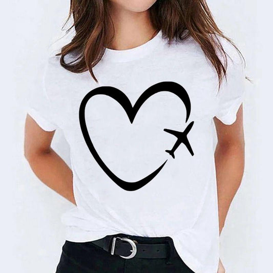 Tricou Plane Heart