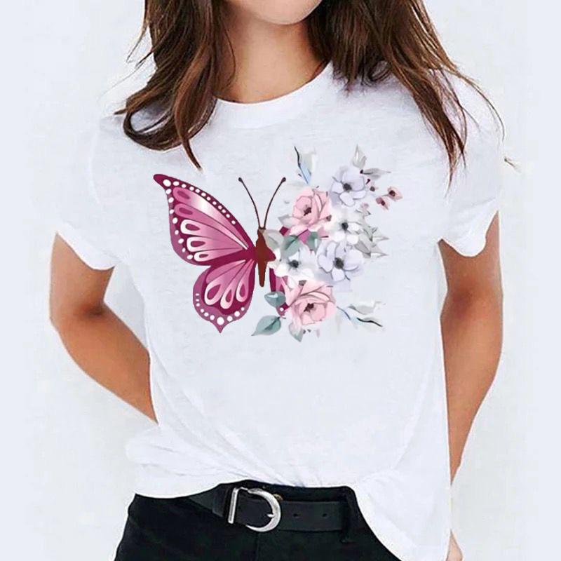 Tricou Pink Butterfly