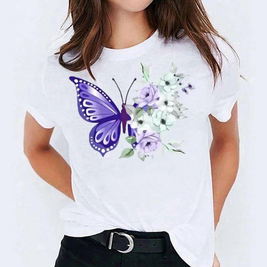 Tricou Flower Butterfly