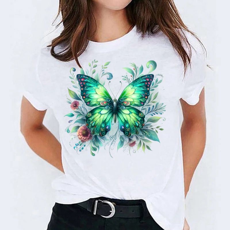 Tricou Green Butterfly 2