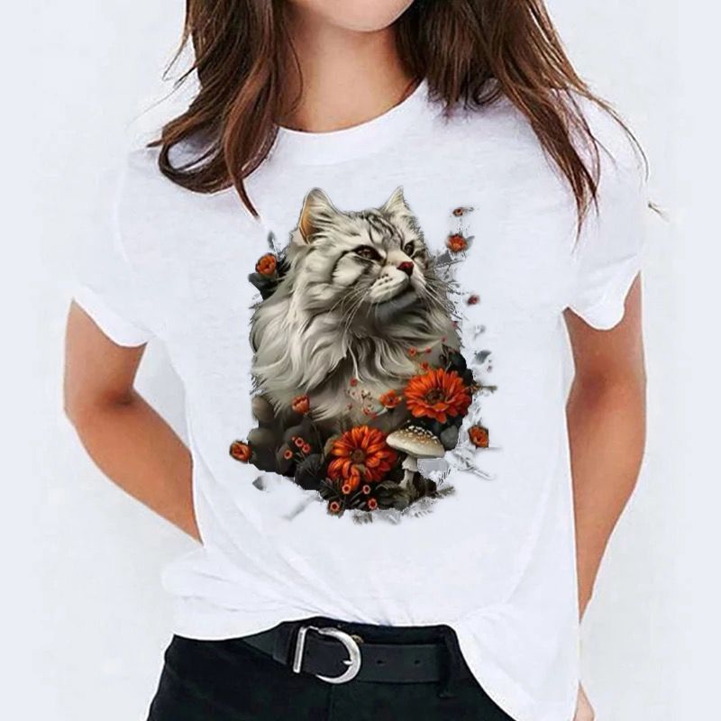 Tricou Cat Autumn