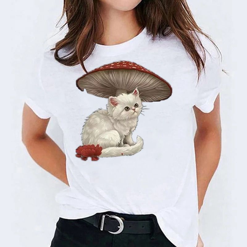 Tricou White Cat 2