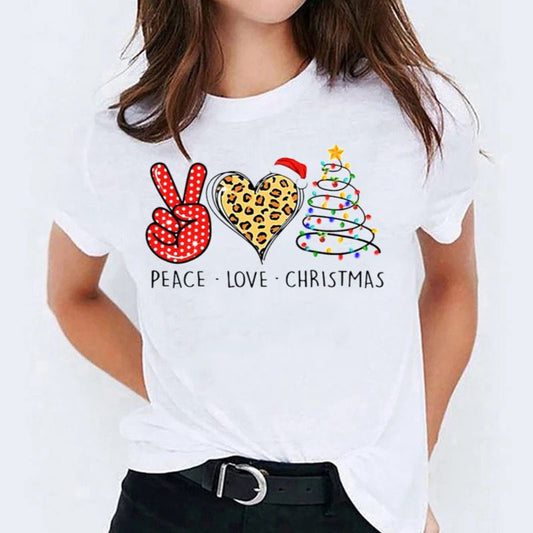 Tricou Peace Love Christmas