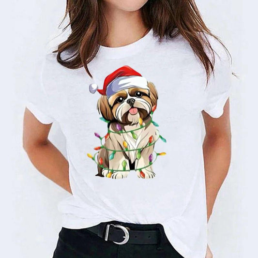 Tricou Dog Christmas