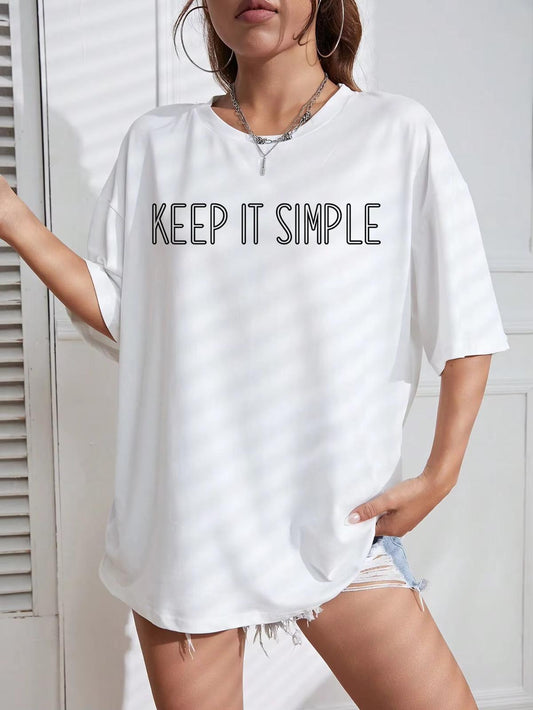 Tricou Oversize Simple