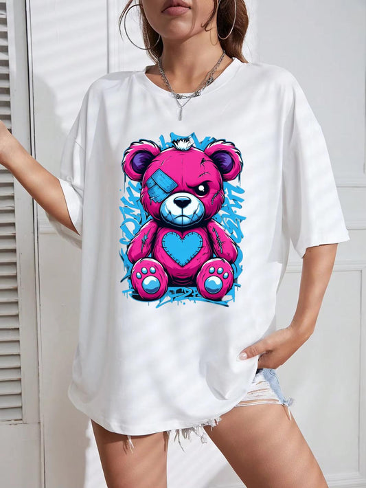 Tricou Oversize Blue Bear