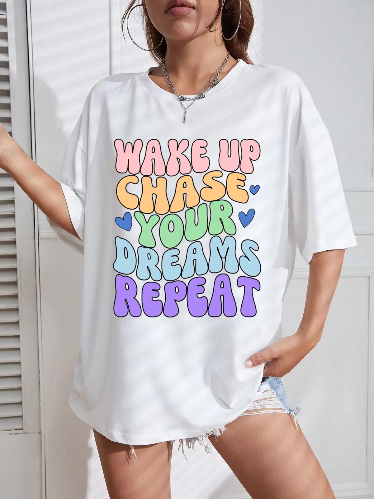 Tricou Oversize Wake up