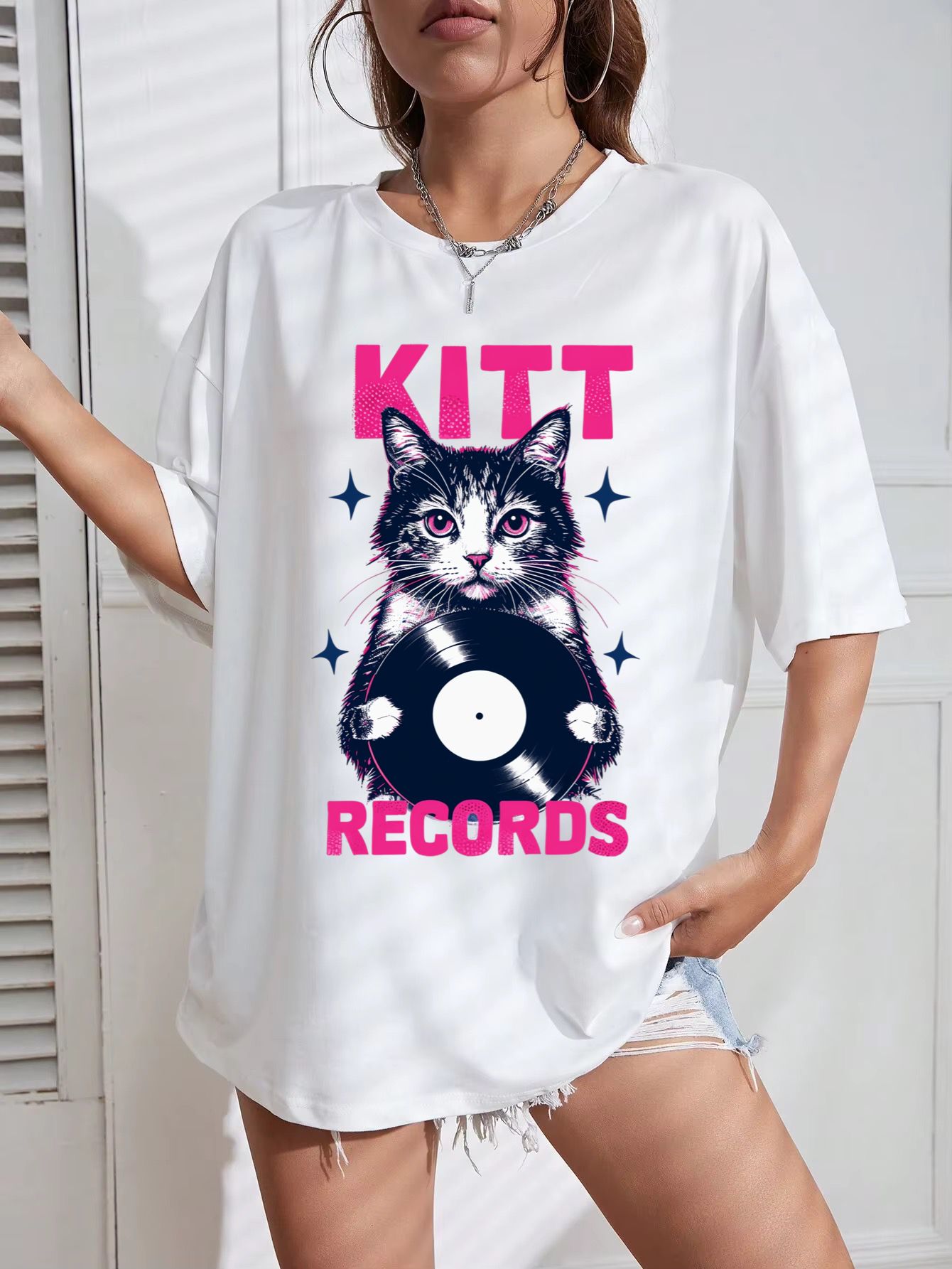 Tricou Oversize Records