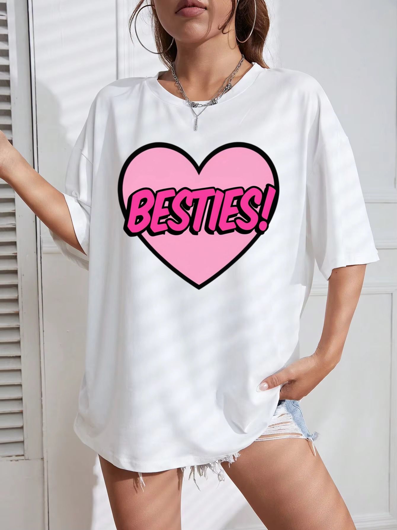 Tricou Oversize Bestie