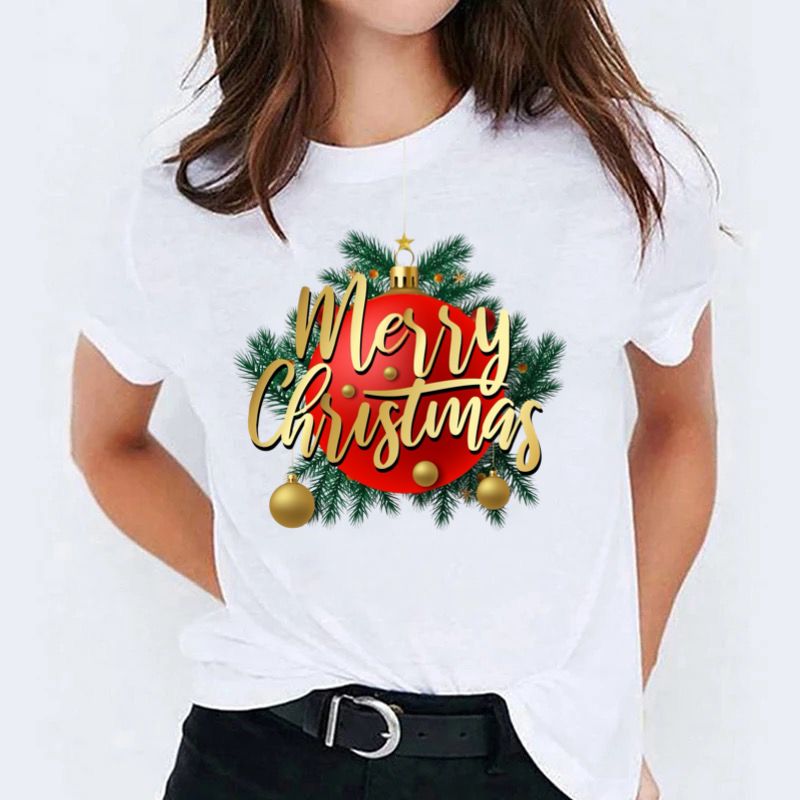 Tricou Merry Christmas Green