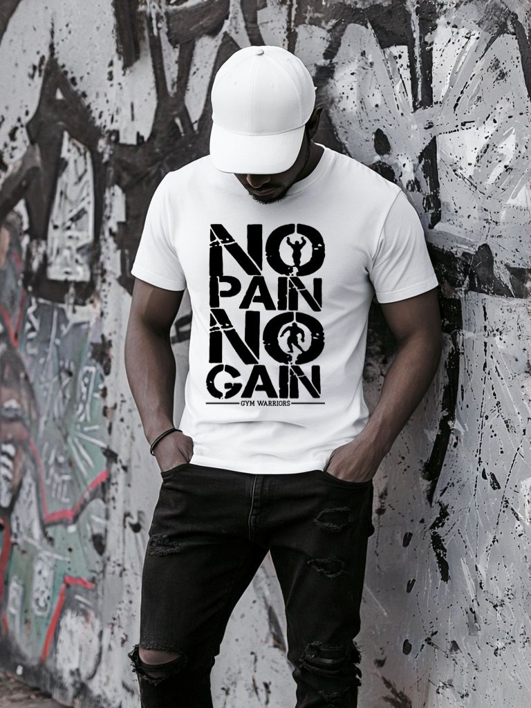 Tricou No-Pain-No-Gain