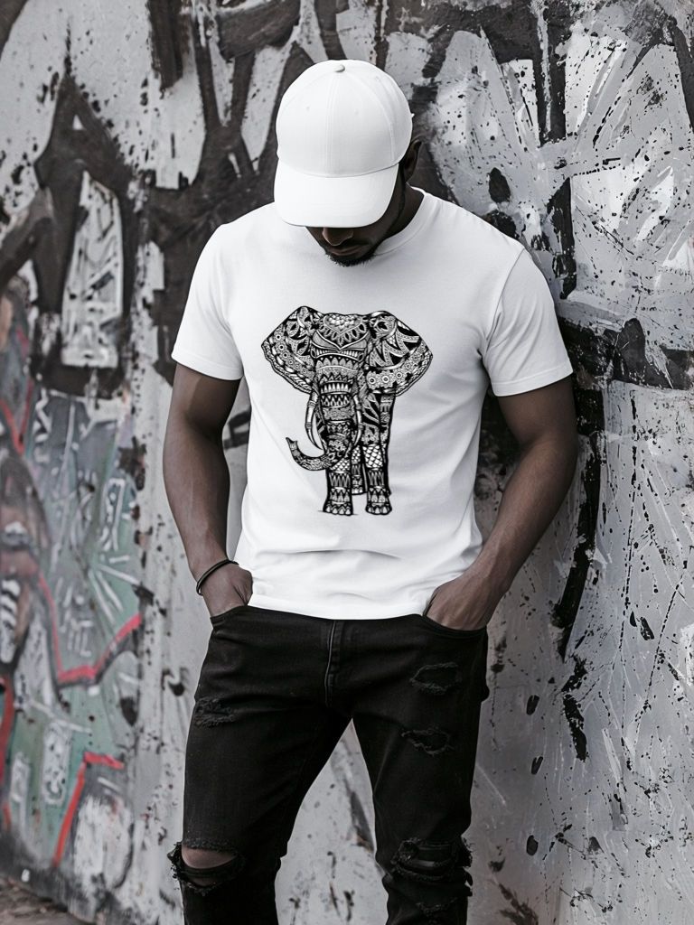 Tricou Mandala Elephant