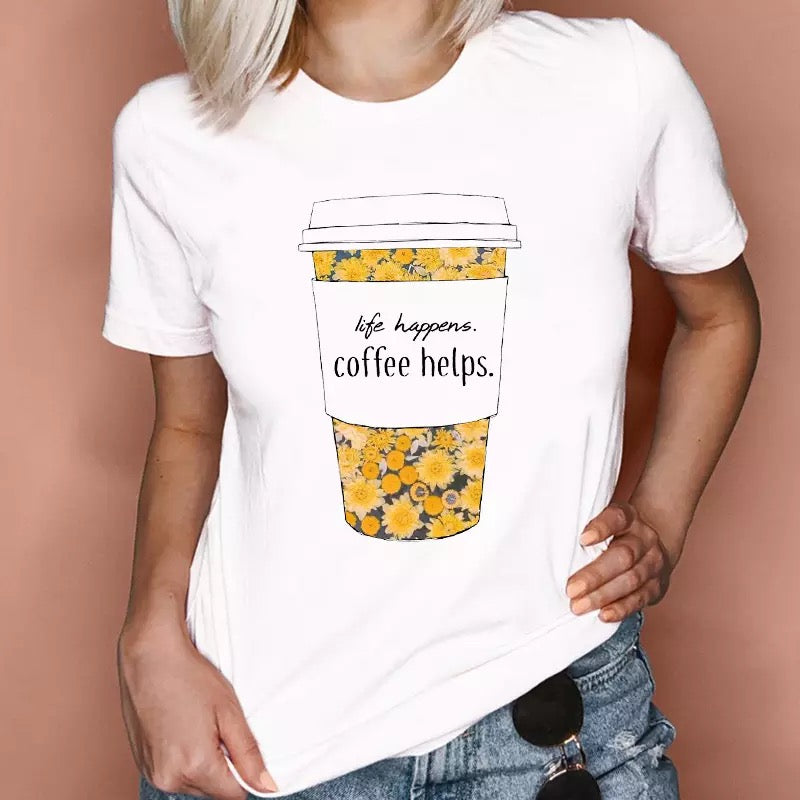 Tricou Coffee Helps (6607492055224)