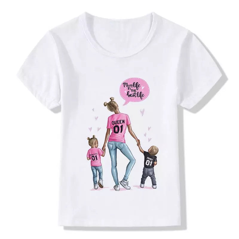 Tricou Copii Momlife (6616816648376)