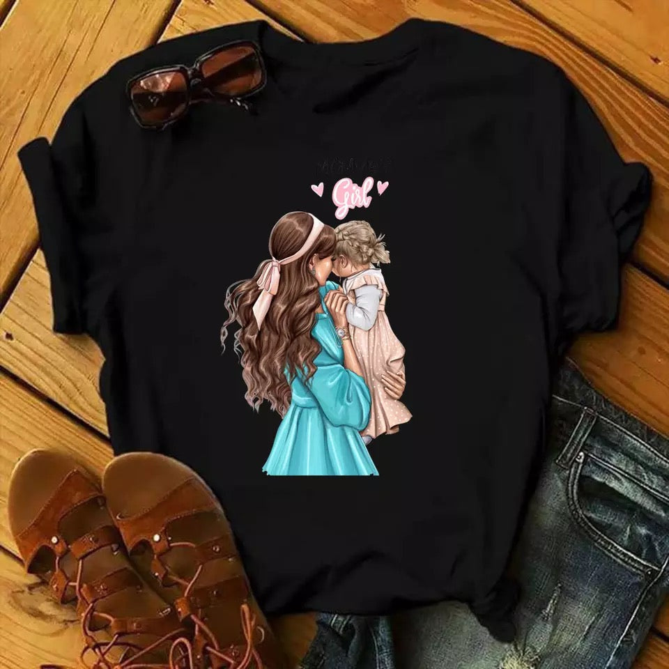 Tricou Black Pink Princess (6626476818616)