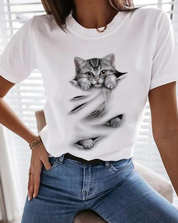 Tricou Cute Cat 3 (6909381116088)