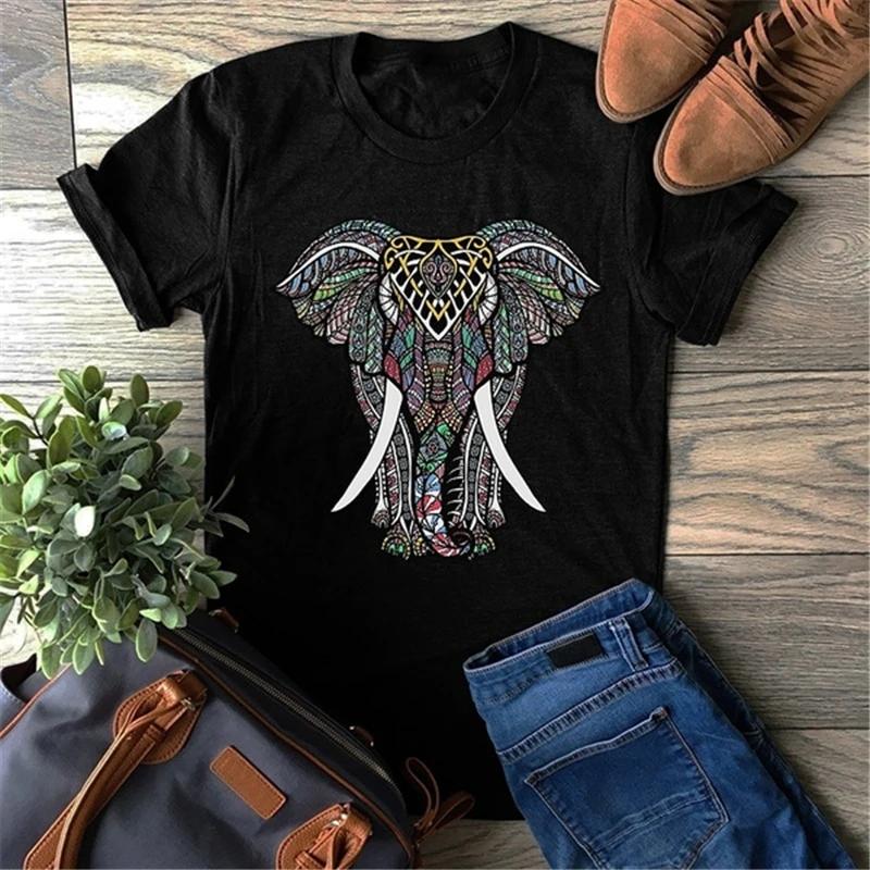 Tricou Negru Elefant (6893194903736)