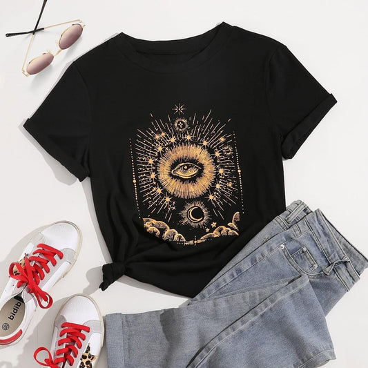 Tricou Negru One Eye (6894865940664)