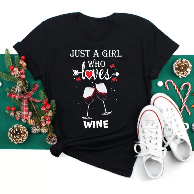 Tricou Negru Just A Girl (6950439649464)