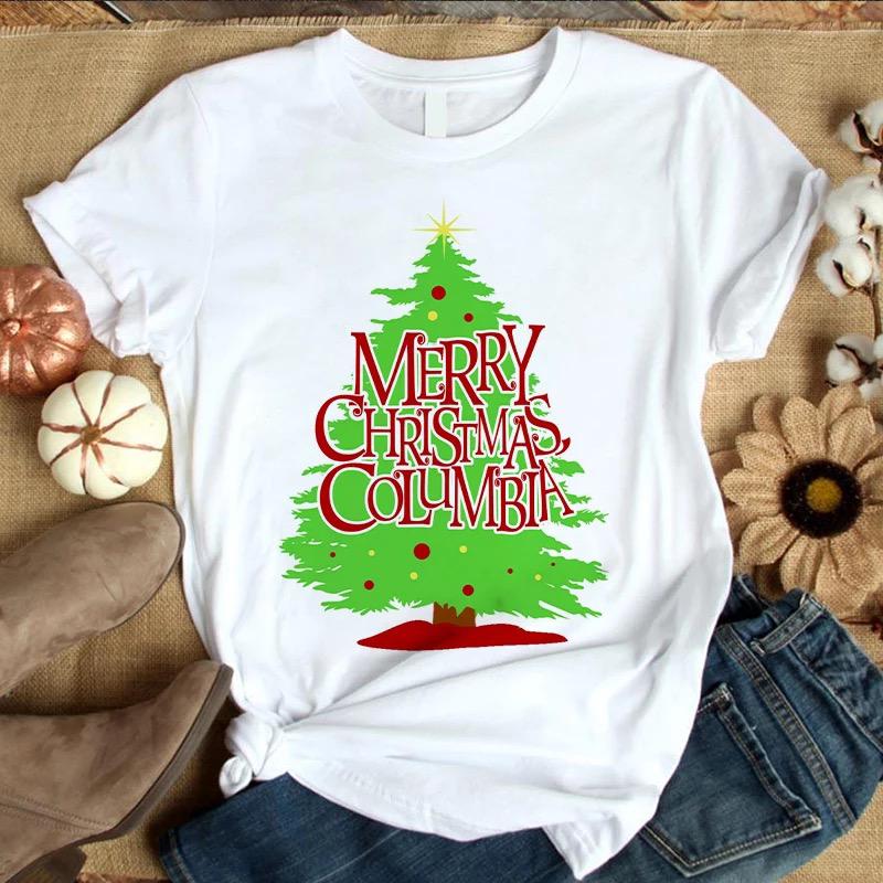 Tricou Merry Christmas Columbia (7436621119706)