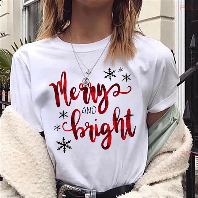 Tricou Merry & Bright (7467579343066)