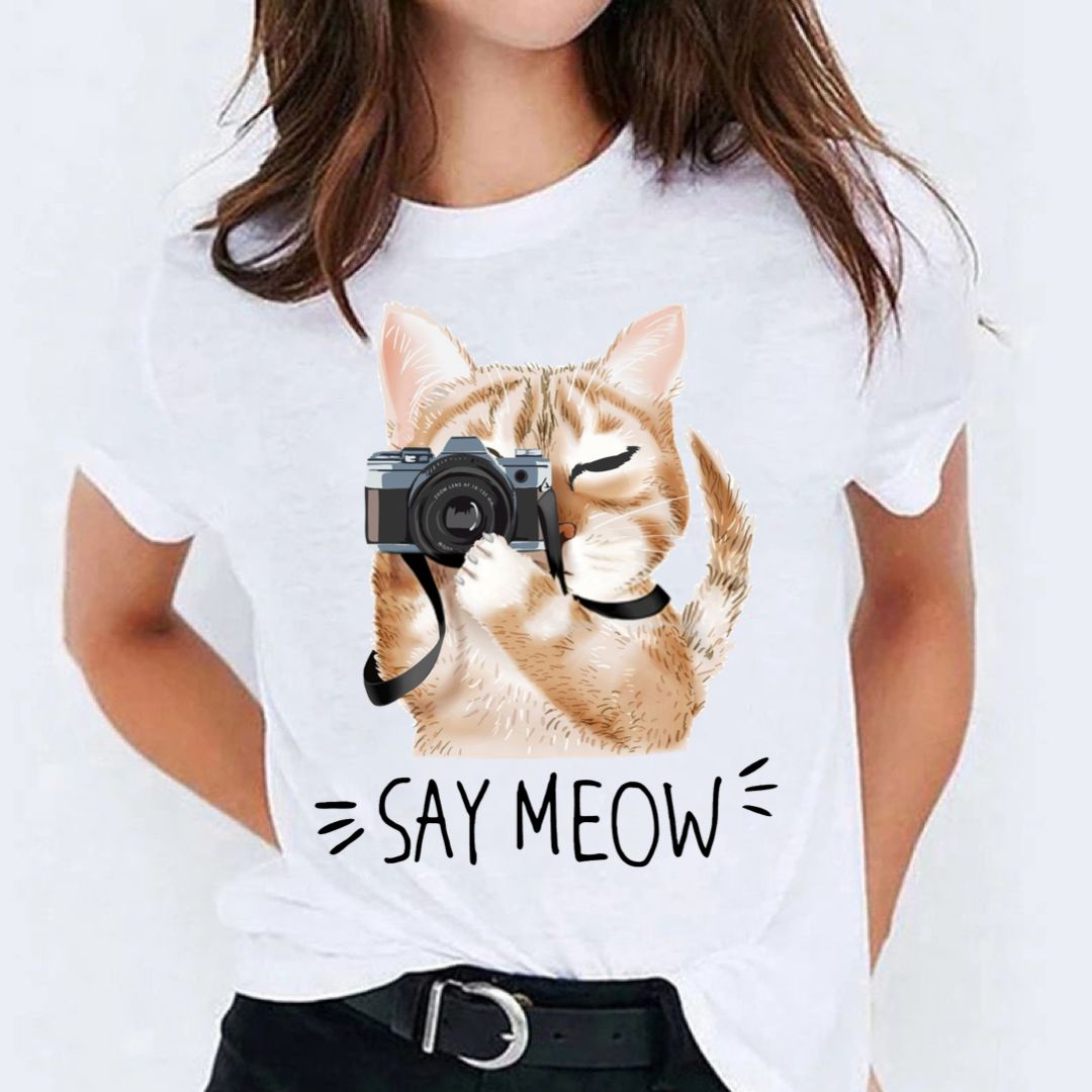 Tricou Say meow (6584261050552)