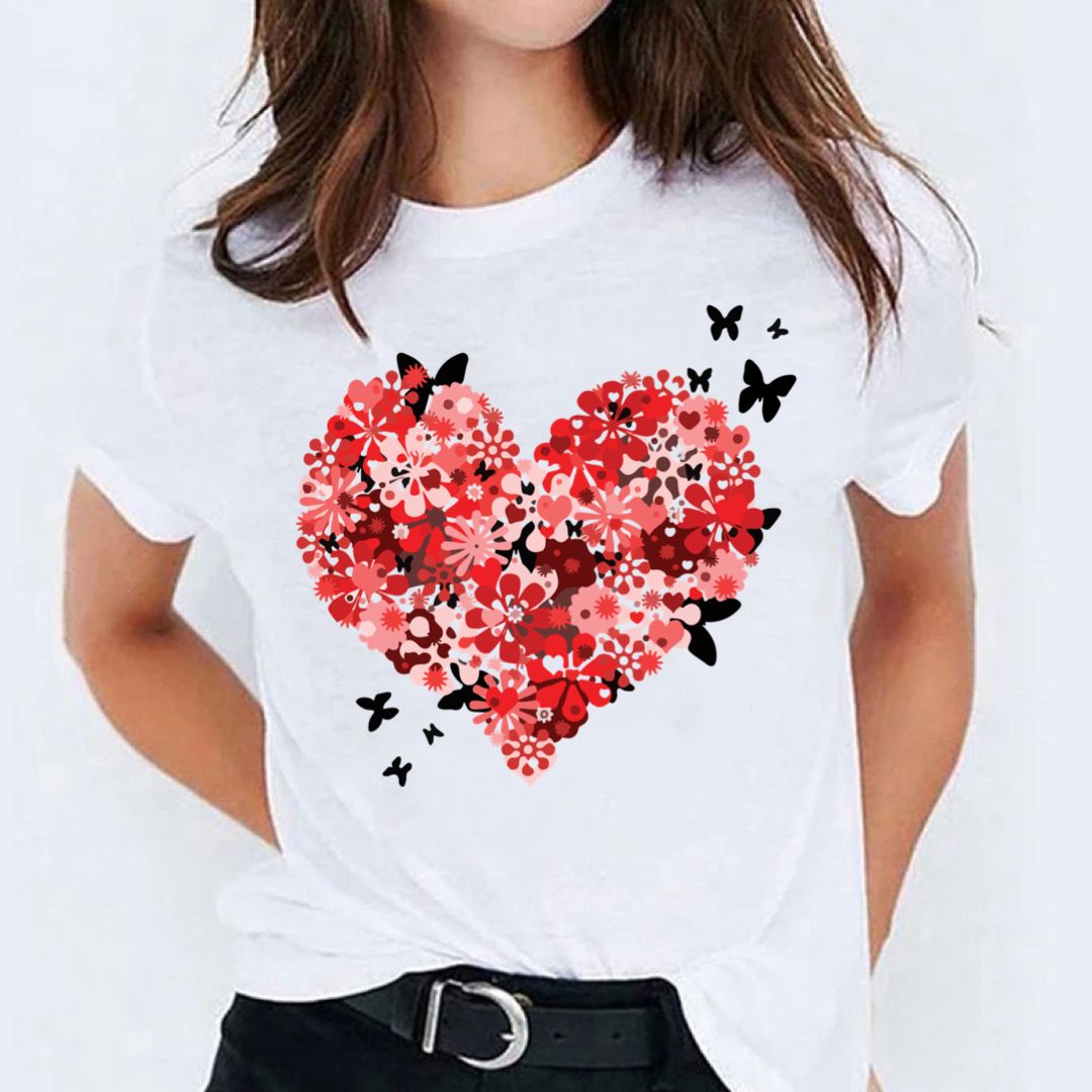 Tricou Butterfly heart (6584028790968)