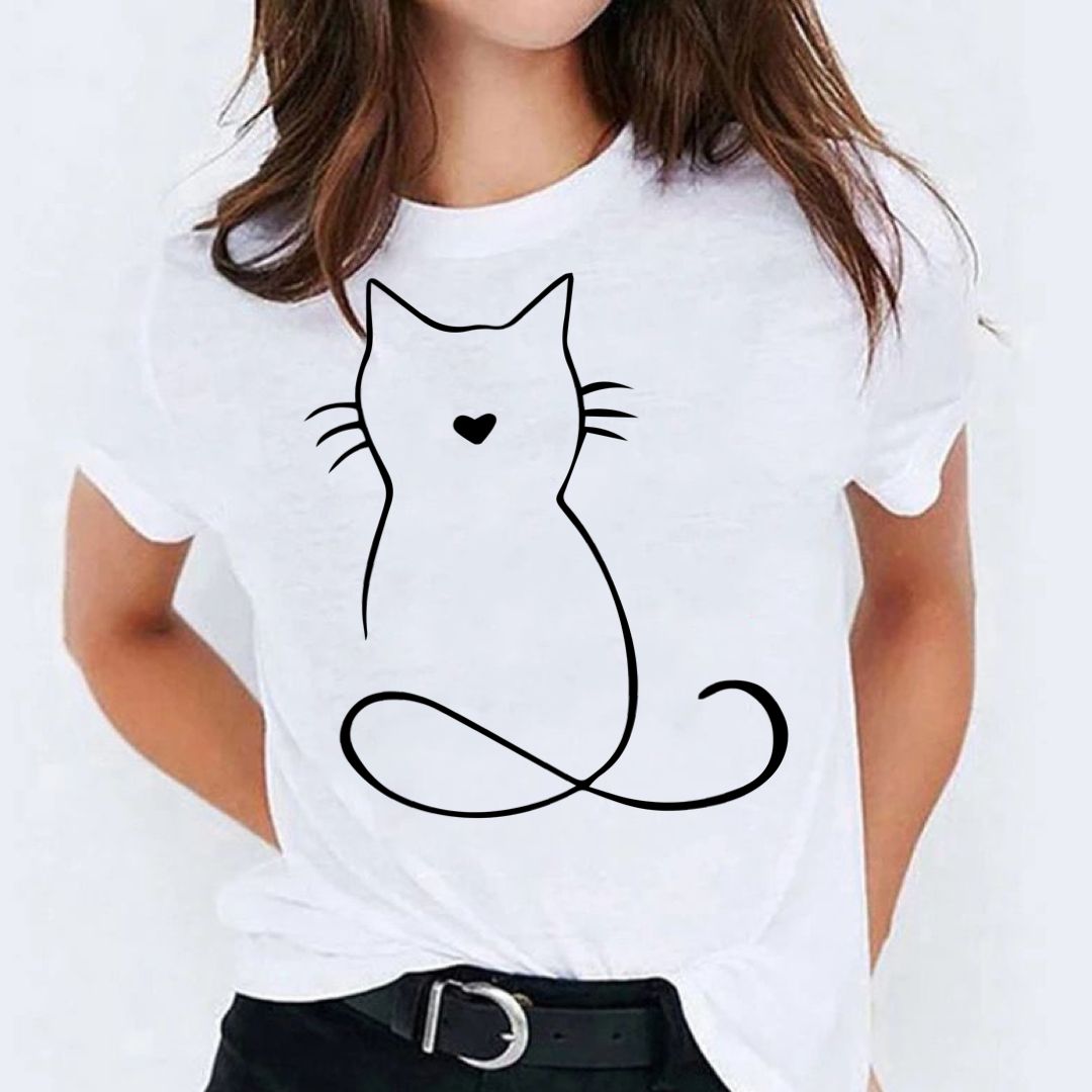 Tricou Invisible Black Cat (6584050811064)