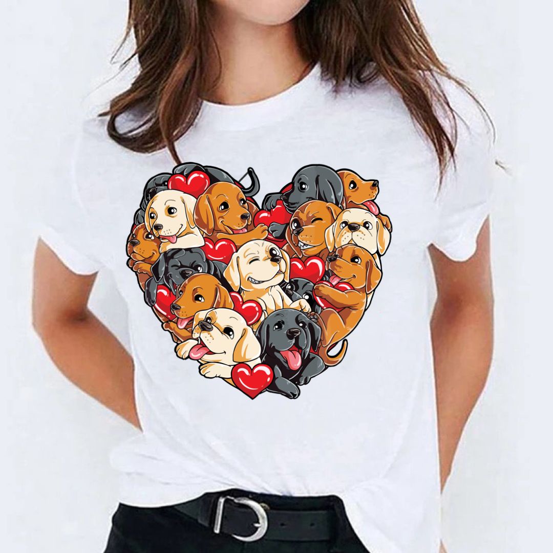 Tricou Dog Heart (6590665719992)