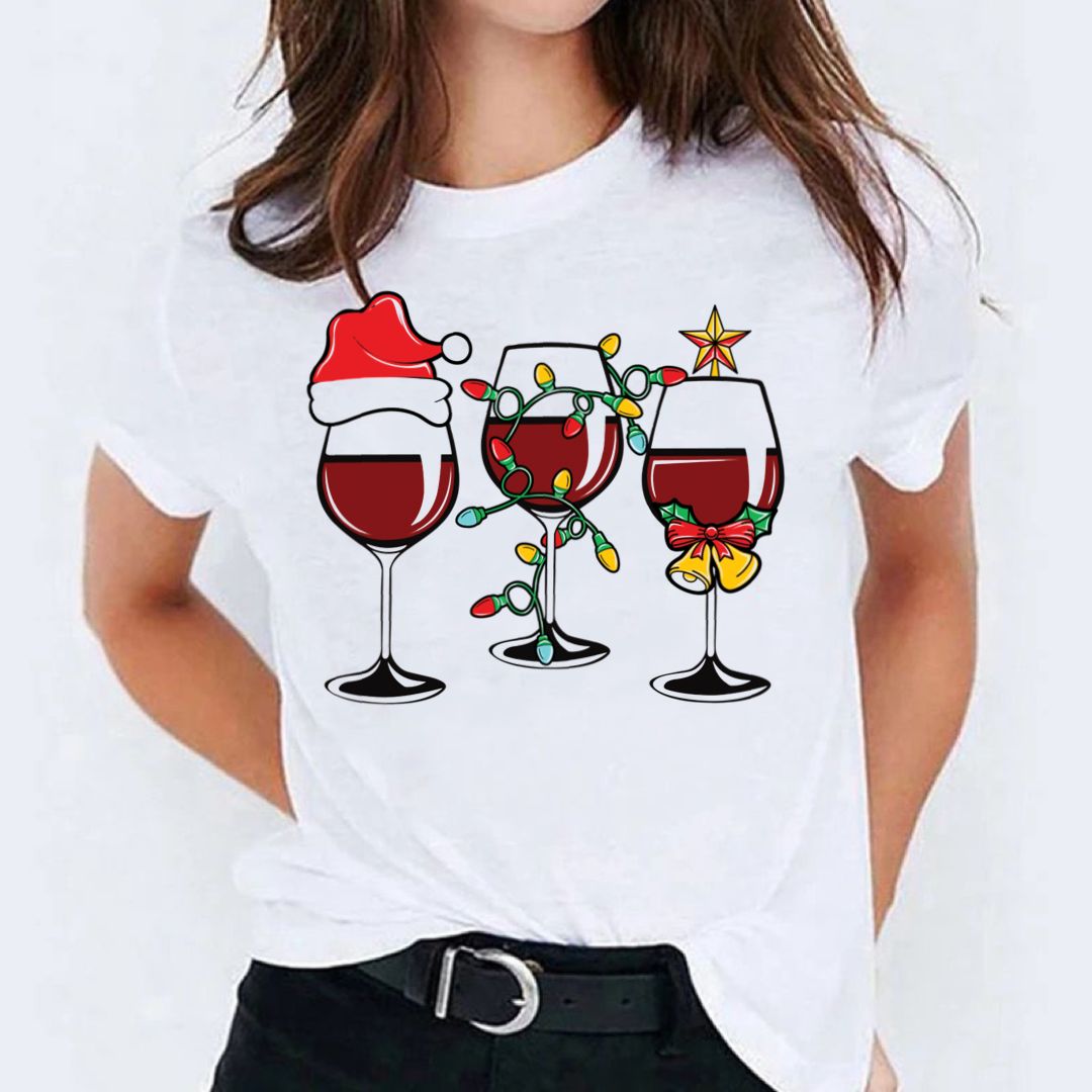 Tricou Christmas Wine