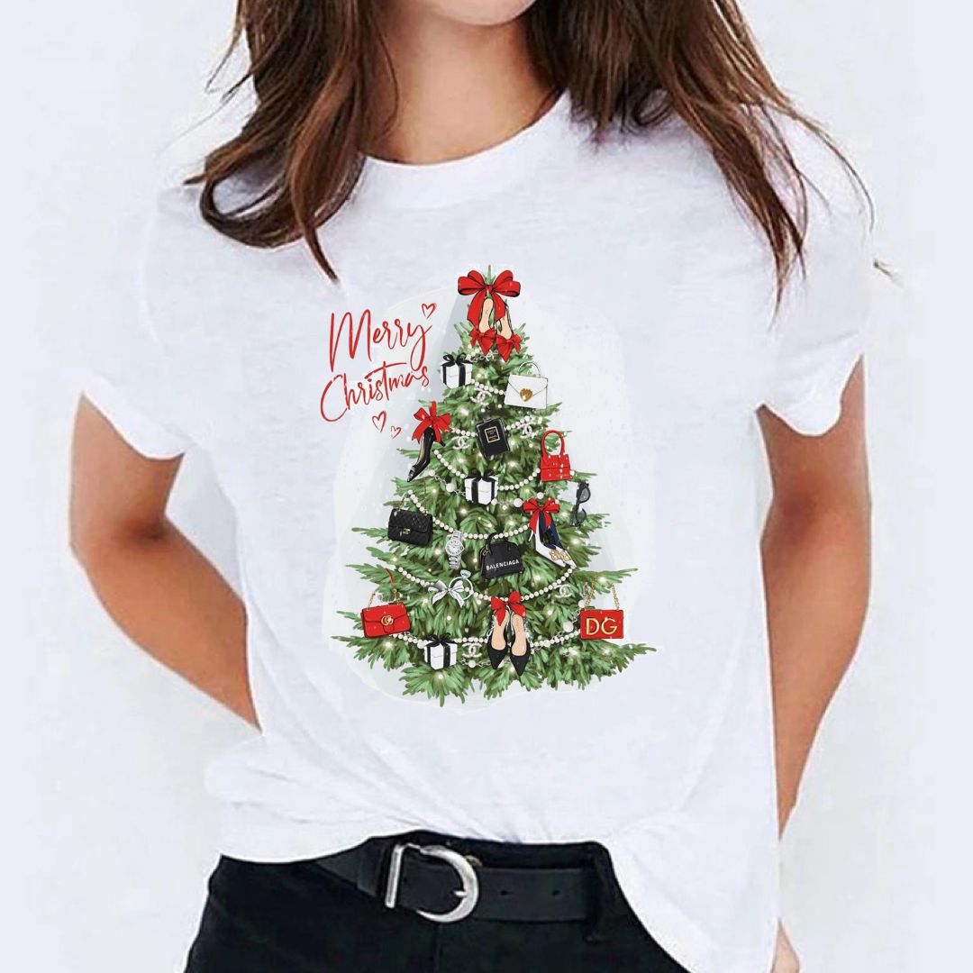 Tricou Brad Merry Christmas