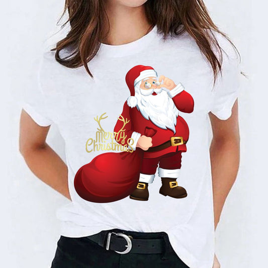 Tricou Merry Christmas Gold